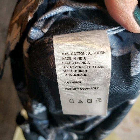 Iron Co Short Sleeve Button Front Island Floral Shirt Size L - Picture 3 of 8